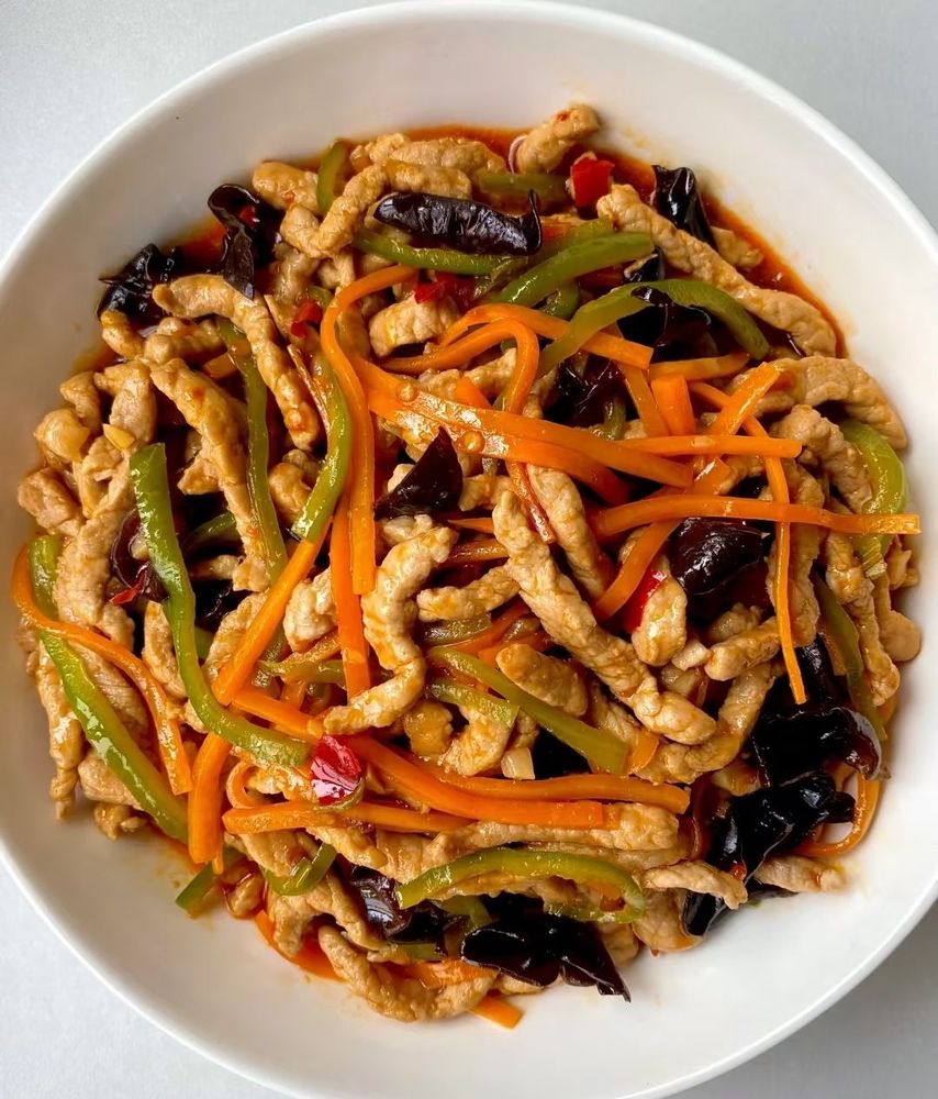 Fish-Flavored Shredded Pork